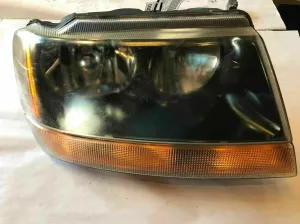 1999 - 2004 JEEP GRAND CHEROKEE Front Headlight Lamp Light Smoke Tint Right Q