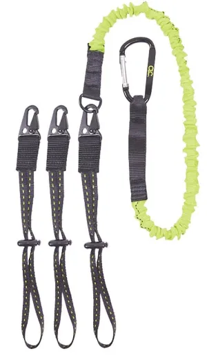 CLC GEAR LINK 1025 Interchangeable End Tool Lanyard, 41 to 56 in L, 6 lb Working Load, Carabiner End Fitting :EA: QUANTITY: 1