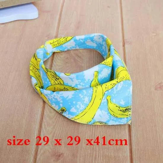 Dog's Printed Bandana