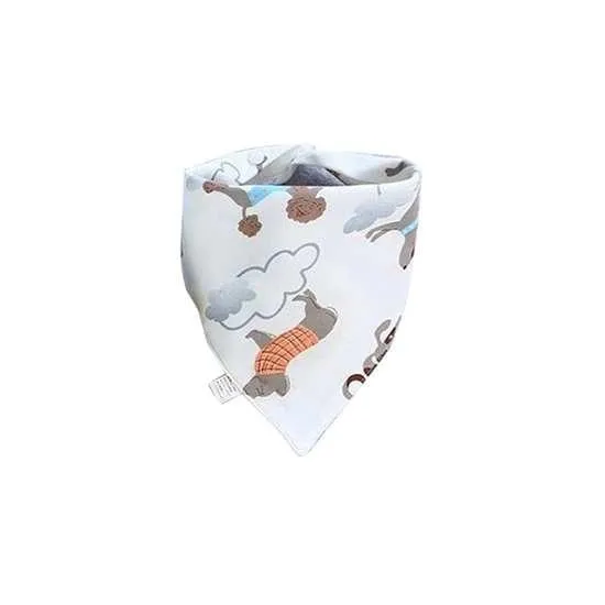 Dog's Printed Bandana