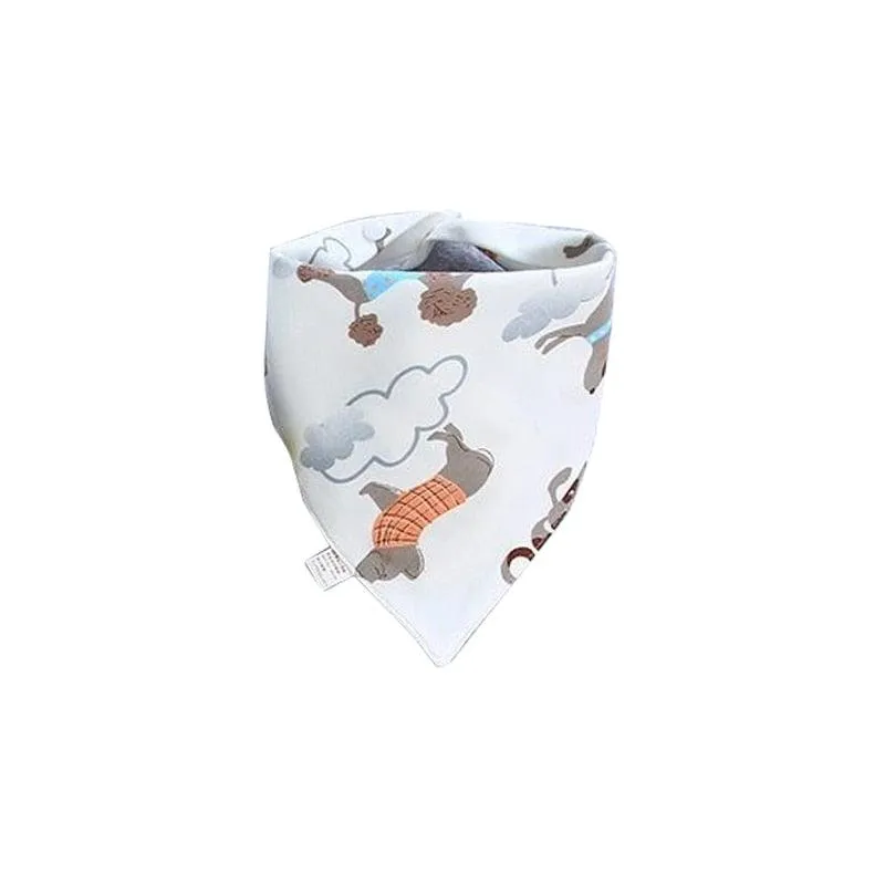 Dog's Printed Bandana