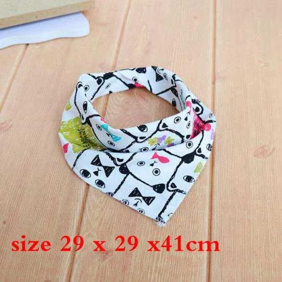 Dog's Printed Bandana