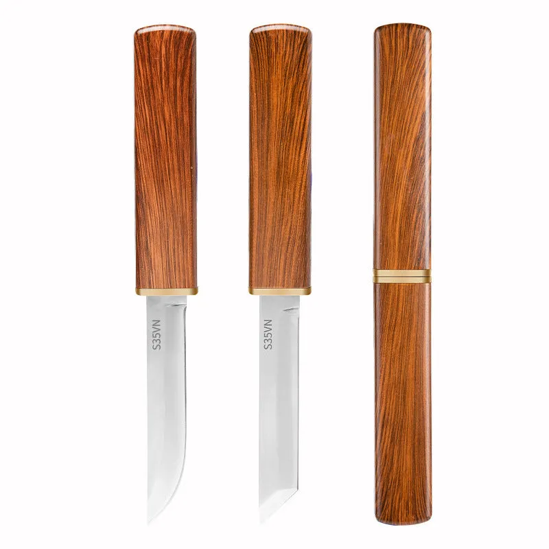 HOT SALE 2 in 1 Double Knife Set with Wooden Handle