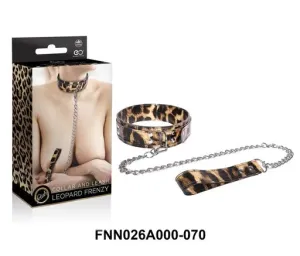 LEOPARD FRENZY Collar and Leash