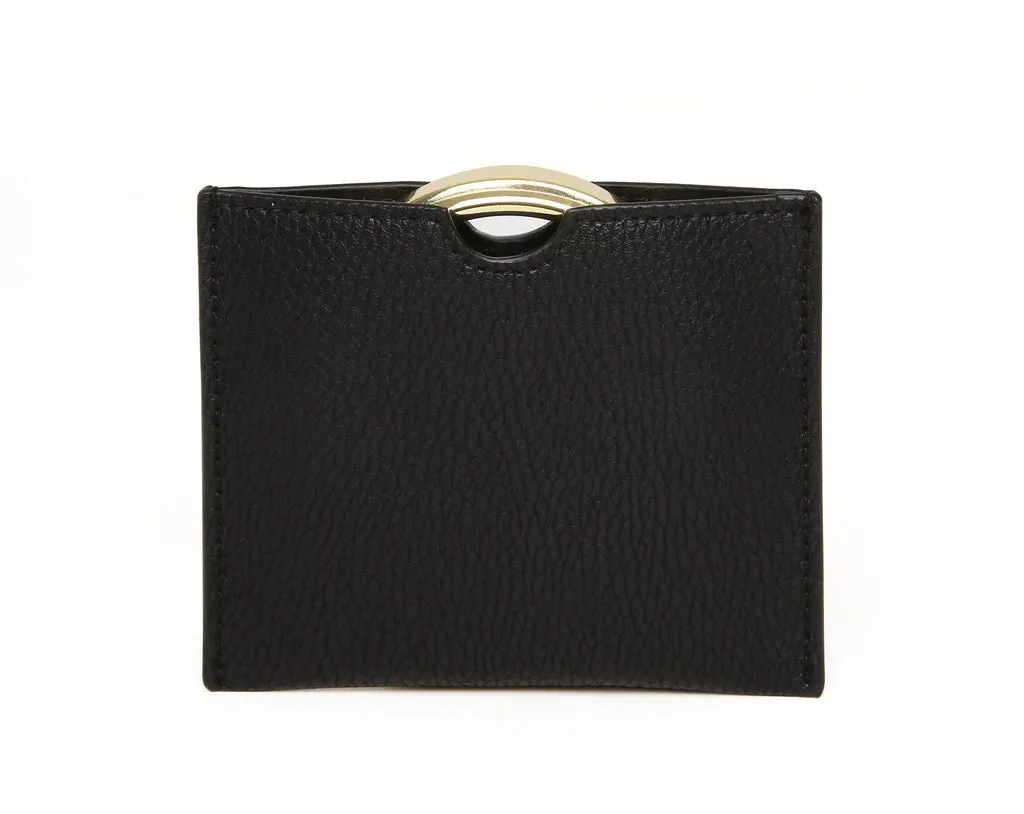 Mirror & Pouch - Black