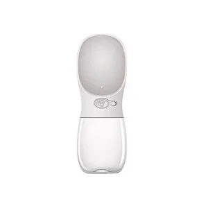 Portable Dog Water Bowl in White