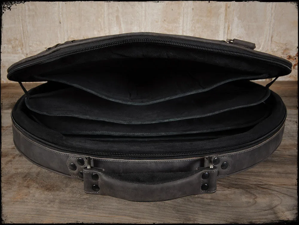 “The Seville” Cymbal Bag - Aged Steel